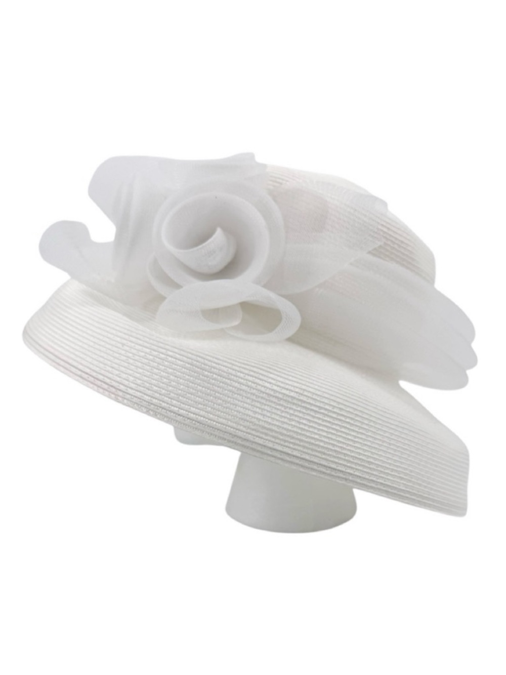 Vintage Betmar New York Organza Wide Brim Hat